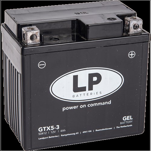 Landport gel accu mg gtx5-3 (ytx5l-bs)