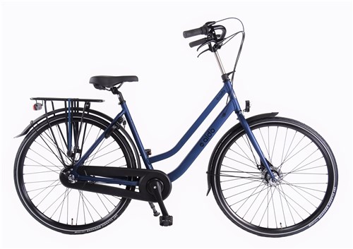 Aldo 28 inch strada fiets ds57 azzuro blue 3v rollerbrake