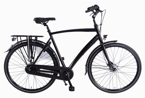 Aldo 28 inch c3 fiets alu hr50 mat zwart 3v rollerbrake