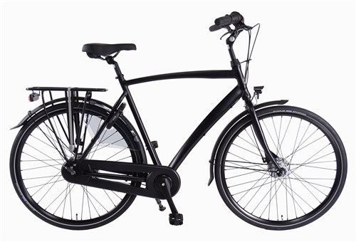 Aldo 28 inch c3 fiets alu hr55 mat zwart 3v rollerbrake