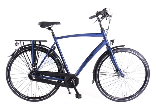 Aldo 28 inch c3 fiets alu hr60 azzuro blue 3v rollerbrake