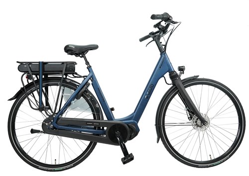 Aldo 28 inch e-bike sottovento 55cm azzuro blauw 418wh steps