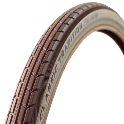 CST buitenband 28x1.75 47-622 Tradition Reflectie bruin creme