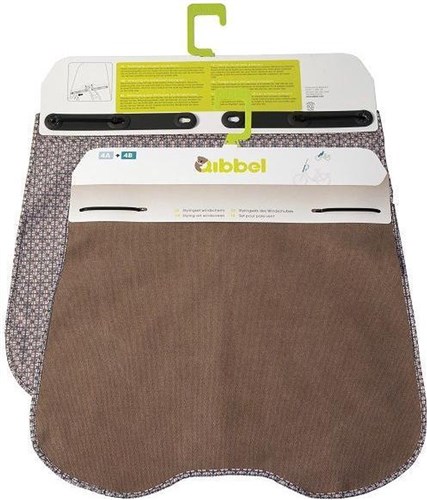 Qibbel stylingset windscherm canvas brown afbeelding