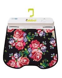 Qibbel stylingset windscherm roses zwart afbeelding