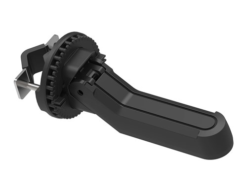Busch & Muller Bobike voetsteunen one junior tube mount zwart