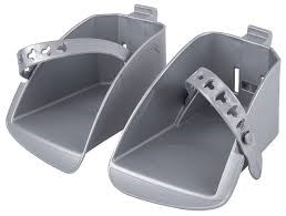 Polisport set voetenbakjes boodie/buitenbandbly maxi zilver afbeelding