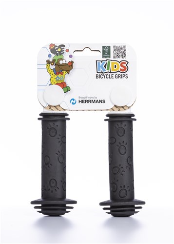 Herrmans handvat kinder zwart op kaart