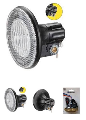 Union koplamp naafdynamo aan/uit kaart
