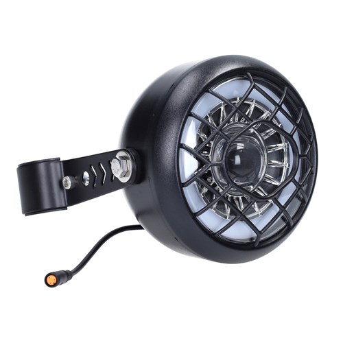 Fat Bike koplamp v8 / v20 3 polige stekker m/lampsteunen