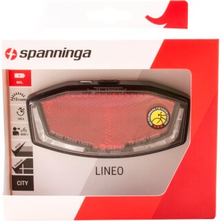 Spanninga achterlicht lineo xba batterij auto 50/80mm