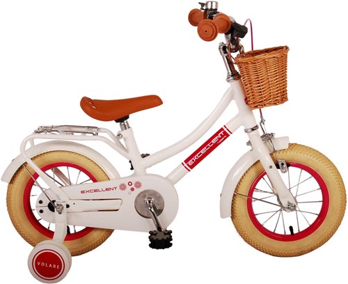 Volare excellent kinderfiets - meisjes - 12 inch - wit afbeelding