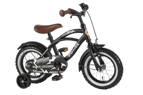 Yipeeh 12 fiets black cruiser 21201 afbeelding
