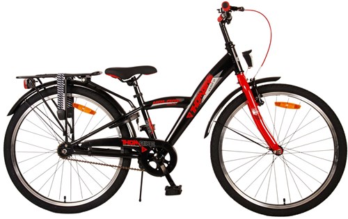 Volare thombike kinderfiets - jongens - 24 inch - zwart rood afbeelding