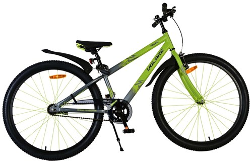 Volare 26 inch fiets rockey remnaaf groen/grijs 42620 afbeelding
