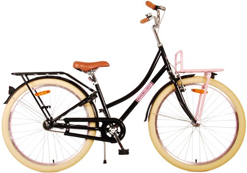 Volare excellent kinderfiets - meisjes - 26 inch - zwart afbeelding