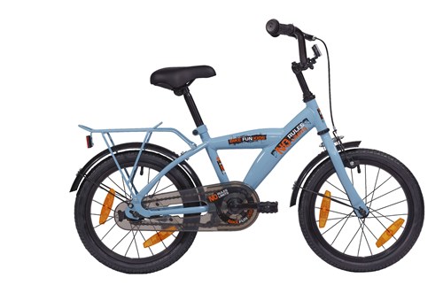 fiets bfk 16" jongens no limit blauw