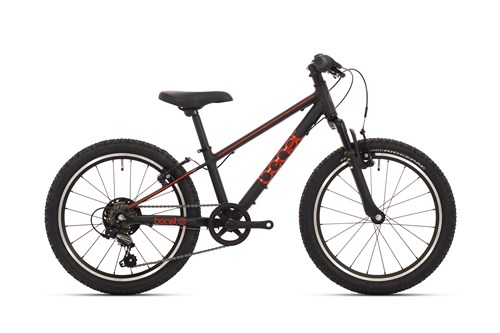 bikefun 20" the beast v-brake 6 speed - zwart/rood