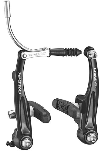 V-brake Tektro M837AL V/A - zwart V-brake Tektro M837AL V/A - zwart