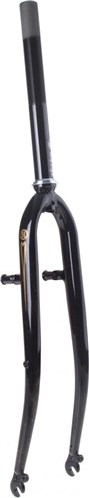 HH Vork 28 inch transport 1.1/8 draad v-brake mat zwart