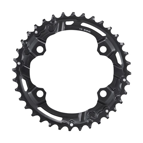 Shimano kettingblad deore 11v 36t fc-m5100-2 zwart afbeelding