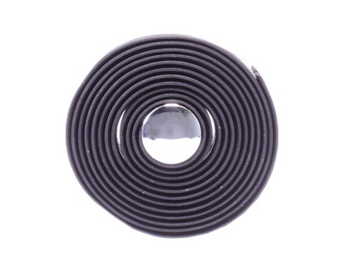 Simson gel stuurlint zwart - schokabsorberend, comfortabel - 80cm - racefiets - zwart afbeelding