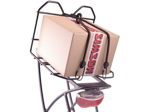 bagagerekje met spinbinder zwart bagagerekje met spinbinder zwart