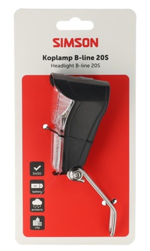 Rema Tip Top Nederland B.V. Simson aurora koplamp b-line 20s