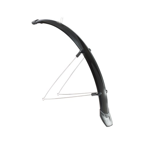 Voorspatbord 28 inch 46mm pvc zwart eurofender