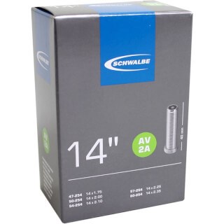 binnenband AV2A 14 x 1.75-2.35 (47/60-254) 40 mm binnenband AV2A 14 x 1.75-2.35 (47/60-254) 40 mm
