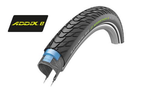 Schwalbe Buitenband Marathon E-plus 27,5 X 2 (50-584) Zwart