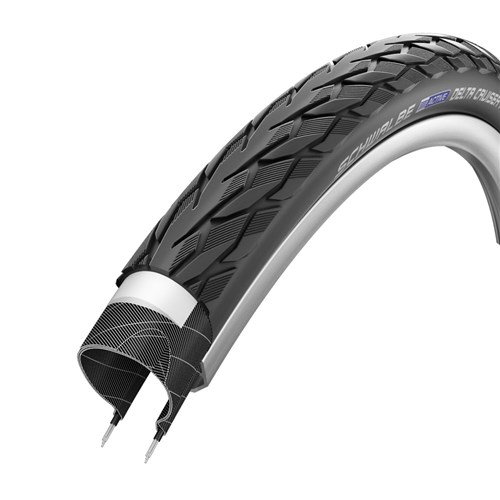 Btb schwalbe delta cruiser plus 47-559 (26x1.75) zwart