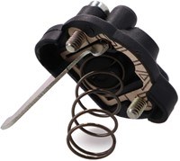 Dell&apos;Orto Dell orto gasschuif-deksel cpl. tomos afbeelding