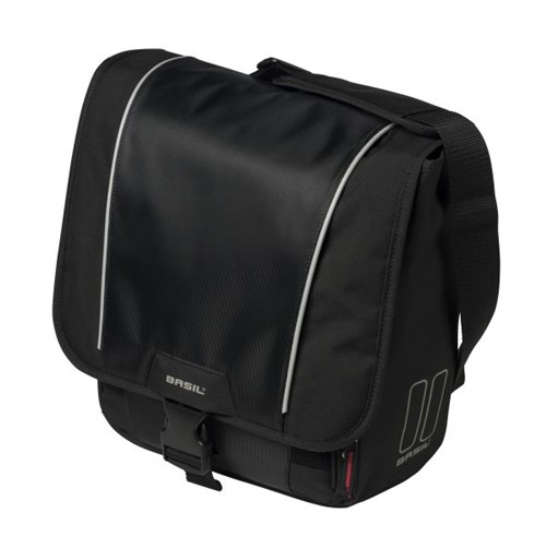 Basil Sport Design - enkele fietstas - 18 liter - zwart Basil Sport Design - enkele fietstas - 18 liter - zwart