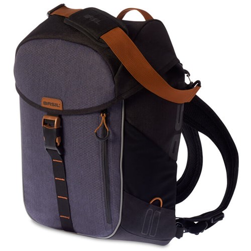 Basil Miles - fietsrugzak - 17 liter - zwart/grijs Basil Miles - fietsrugzak - 17 liter - zwart/grijs
