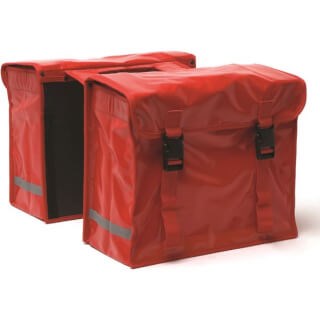 dubbele fietstas Bisonyl 46 liter rood - 030L.503 dubbele fietstas Bisonyl 46 liter rood - 030L.503