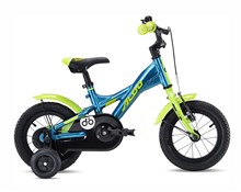 ALDO 12" Powerbike Blauw/Lime
