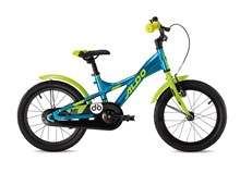 ALDO 16" Powerbike Blauw/Lime 9264