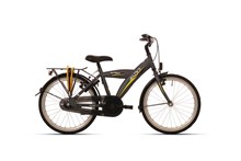 ALDO 20" Roadstar Fiets mat Antra Yellow stripe