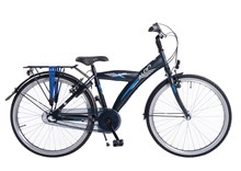 ALDO 24" Roadstar Fiets 3V mat Blauw Blue stripe