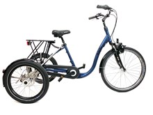 ALDO 26" LAGE INSTAP 3-WIEL Fiets Alu 7V Blauw