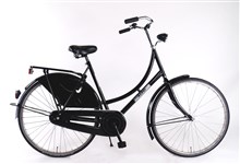 ALDO 28" OPOE Fiets "Classic" 50cm Zwart RVS velg