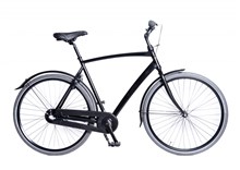 ALDO 28" "Road Runner" Fiets HR 55 3V remnaaf Mat Zwart