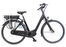 ALDO 28" E-Bike "Sottovento" 55cm mat Zwart 418Wh Steps