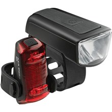 AXA Dwn 30 SET koplamp USB 10/30L + USB achterlicht