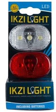 IKZI LED SET WIT + ROOD m/batterij