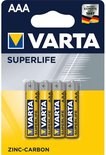 Varta AAA BATTERIJ Superlife kaart a 4