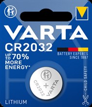 VARTA KNOOPCEL BATTERIJ 3V CR2032