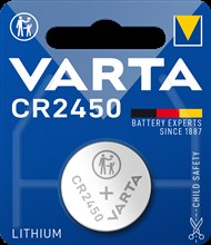 VARTA KNOOPCEL BATTERIJ CR2450