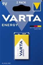 Varta 9V BATTERIJ Energy alkaline